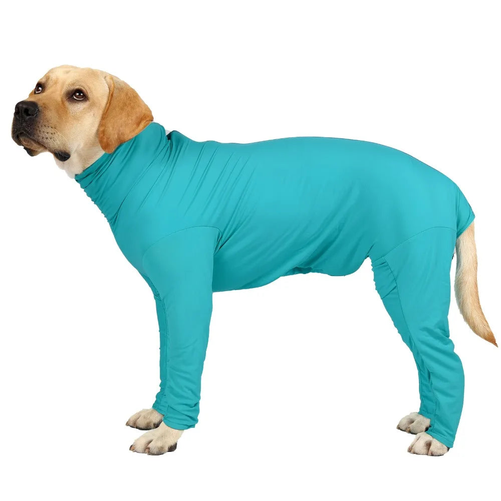 Dog Coat Long-sleeved Pet Dog Jumpsuit Soft Breathable Dog Pajamas Anti Shedding Comfortable Dog Soothing Clothes For Puppy Dogs