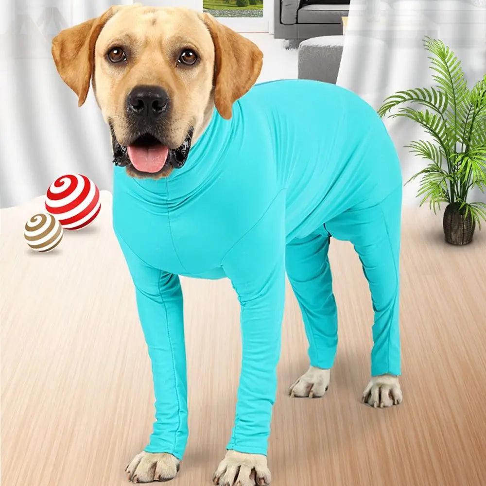 Dog Coat Long-sleeved Pet Dog Jumpsuit Soft Breathable Dog Pajamas Anti Shedding Comfortable Dog Soothing Clothes For Puppy Dogs