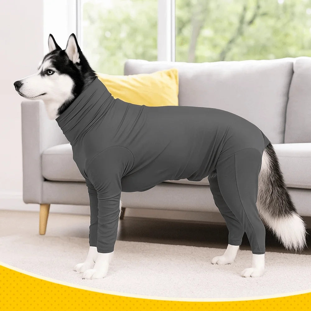 Dog Coat Long-sleeved Pet Dog Jumpsuit Soft Breathable Dog Pajamas Anti Shedding Comfortable Dog Soothing Clothes For Puppy Dogs