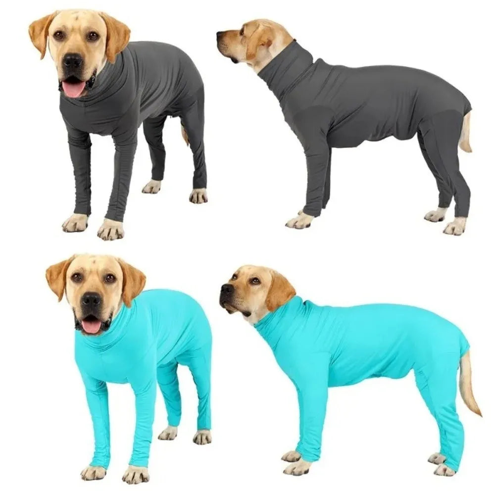Dog Coat Long-sleeved Pet Dog Jumpsuit Soft Breathable Dog Pajamas Anti Shedding Comfortable Dog Soothing Clothes For Puppy Dogs