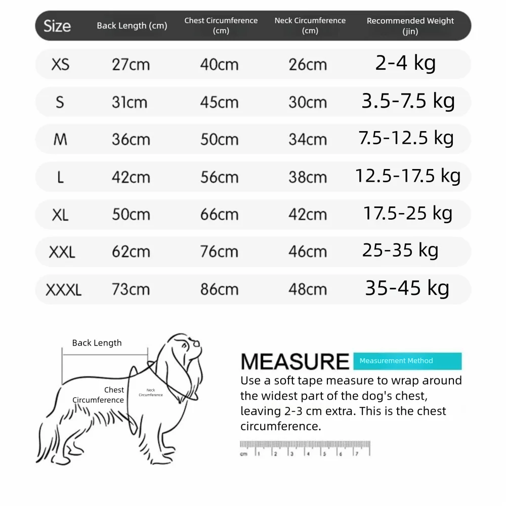 Dog Coat Long-sleeved Pet Dog Jumpsuit Soft Breathable Dog Pajamas Anti Shedding Comfortable Dog Soothing Clothes For Puppy Dogs